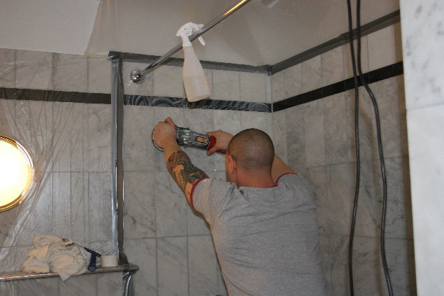 Fitness in der Dusche :-)